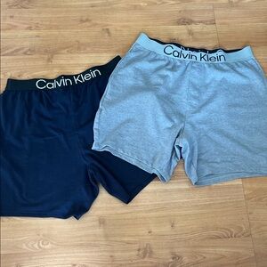 Calvin Klein Boxer Briefs/ lounge shorts  - Navy and Gray Brand new without tags